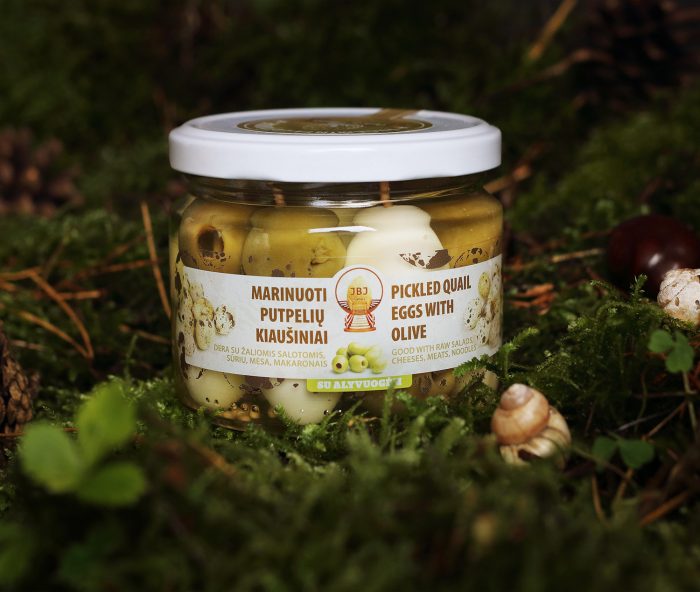 Pickled quail eggs with olives - Image 3