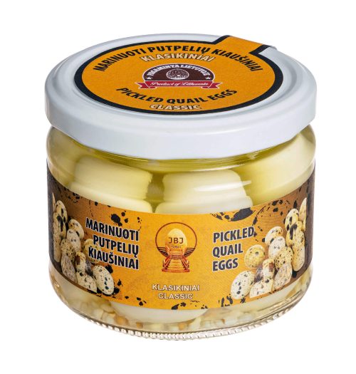 Pickled quail eggs classic