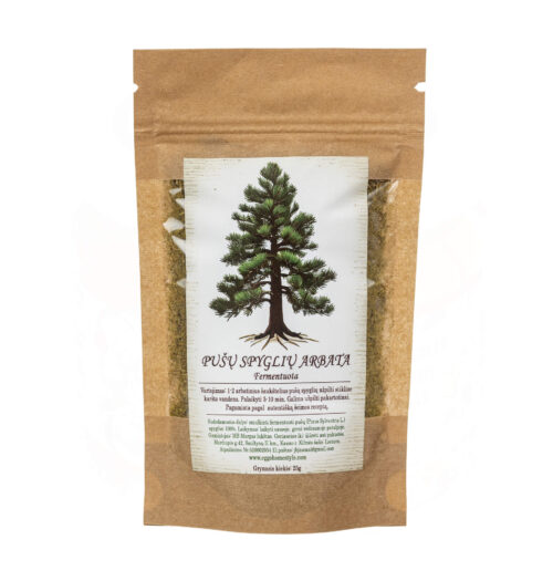 Pine needle tea - fermented