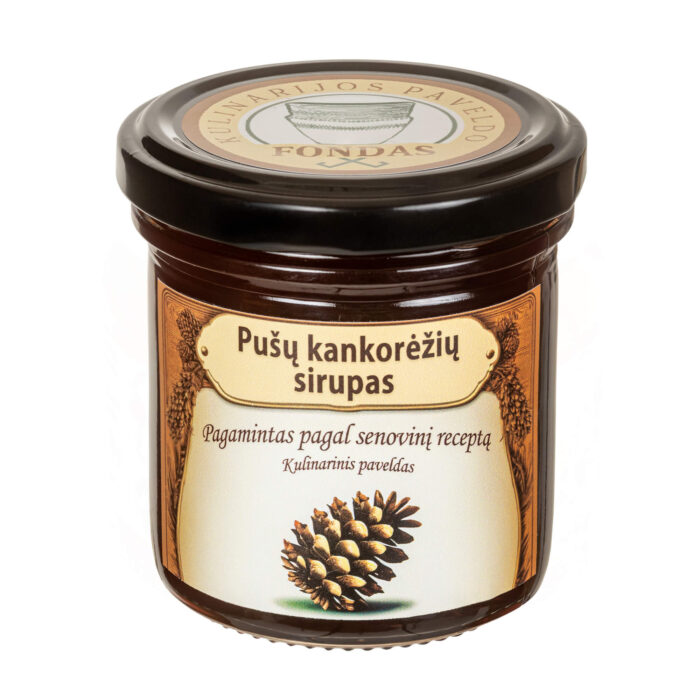 Pušų kankorėžių sirupas - kulinarinio paveldo fondas
